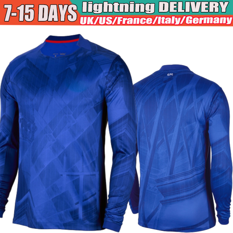 25 26 season Long sleeve Cole Palmer Jadon NETO DELAP Enzo Fernandez jersey Marc Cucurella Mykhailo Mudryk kit kids Football Shirt