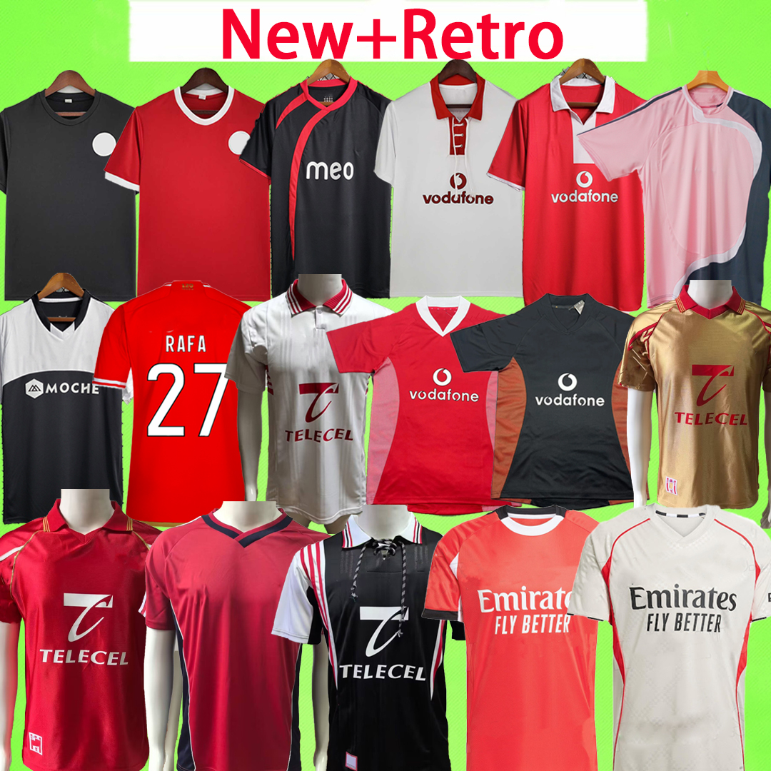 New + Retro benficas 25 26 27 soccer jerseys KIDS KIT Kokcu RAFA NERES 2025 2026 2027 Football shirts T Vintage RUI COSTA SIMAO BFC 02 03 04 05 06 07 08 09 90 91 97 98 99 00 13 14