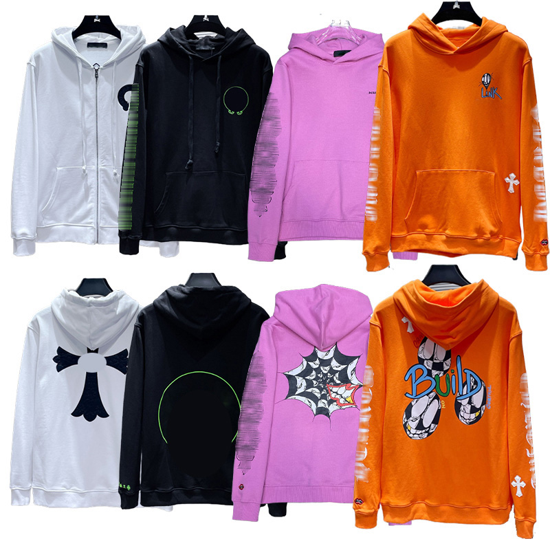 men hoodies designer hoodie men designer hoodie men women high quality cotton hoody zipper long sleeves pullover us size s-xl