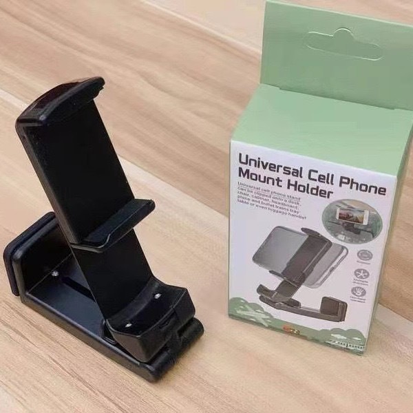 By Sea Shipping Universal Cell Phone Mount holder Airplane In Flight Handsfree Phone Holder For Desk With Multi-Directional Dual 360 Degree Rotation