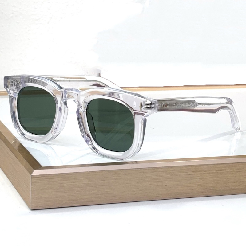 Devaux 43-27 Acetate Sunglasses Designer Handmade TOP Quality High Round Glasses Thick Retro Vintage Steampunk for Men Women Optical Handcrafted in Ja