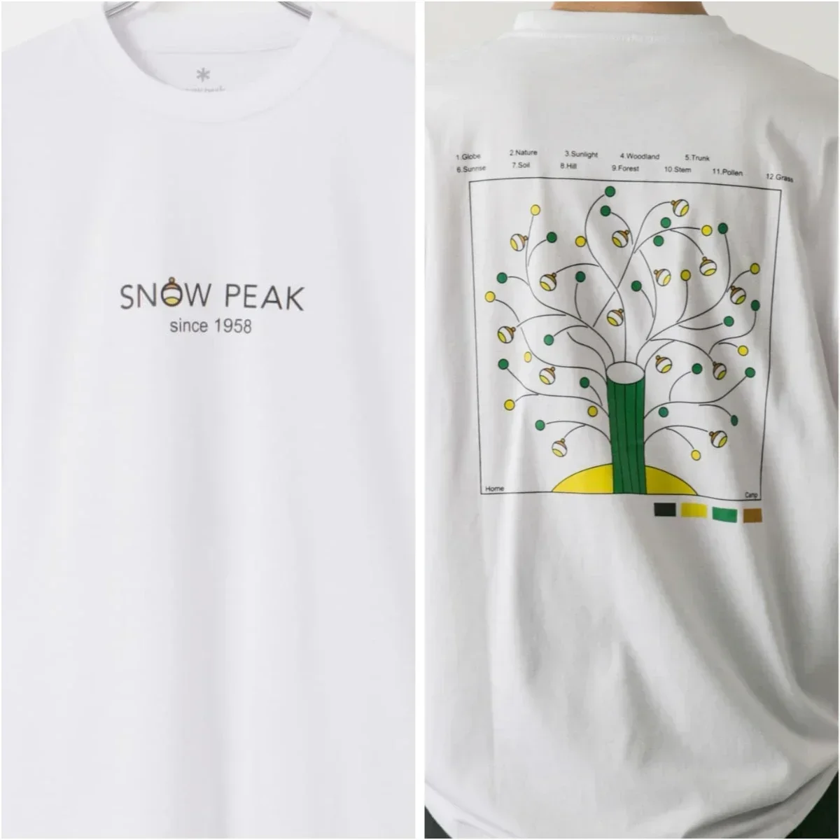 Snow Outdoor T-shirt Men's Pure Cotton Short-sleeved Casual and Comfortable Oversized Japanese Korean Trend Brand Men's Top
