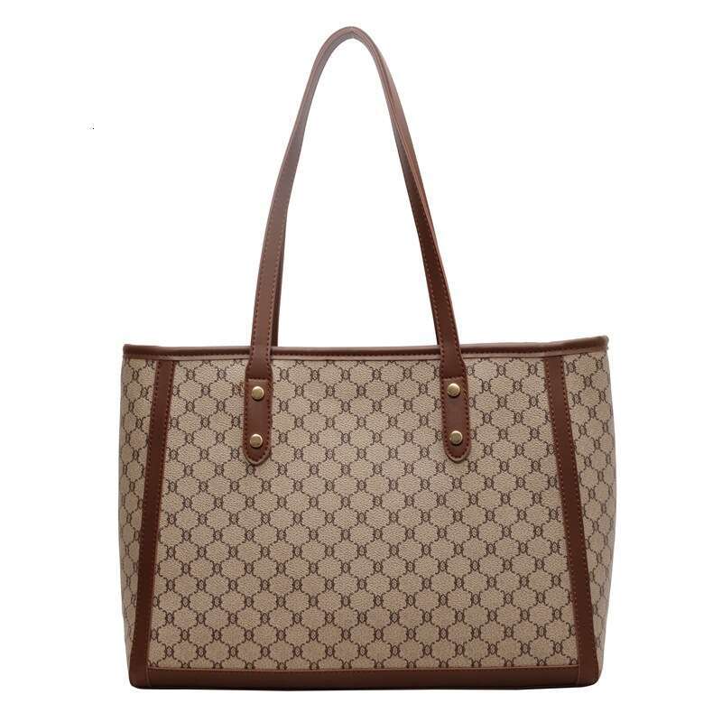 High-end Fashionable Versatile Handbag for Women 2025 New Trendy Internet Celebrity Shoulder Large Capacity Tote Bag