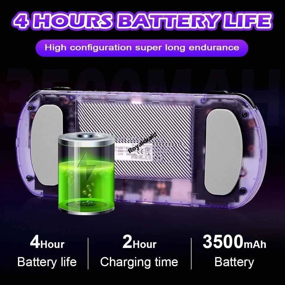 3 COLORS Portable U8 64G 128G Retro Handheld Video Game Console 4.0 Screen Pocket Video Gaming Player Machine Child Gifts XJ250619