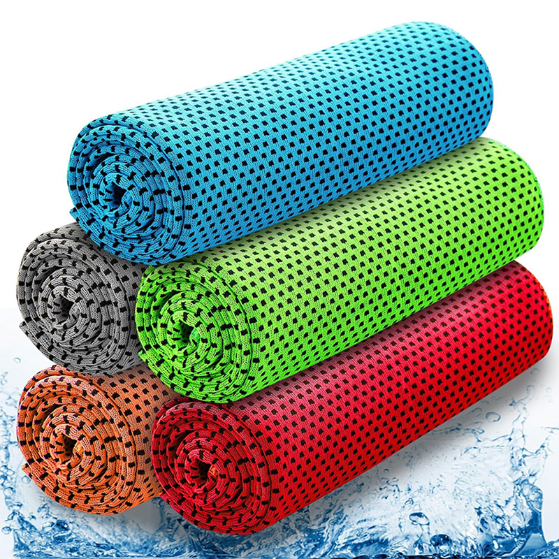 Quick-Dry Sports Summer Gym Active Print Instant Ice Cooling Towel