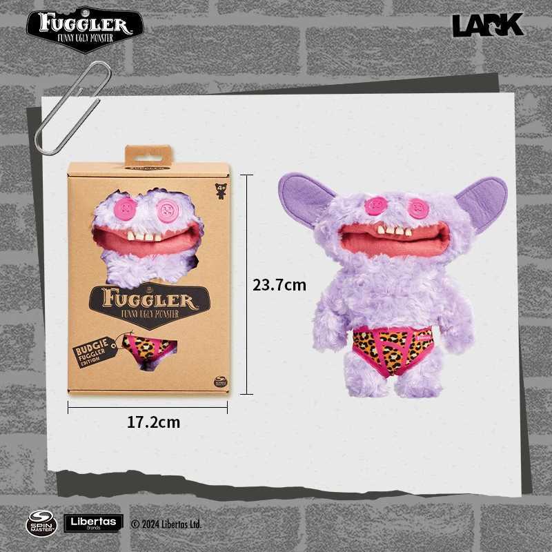 Original Fuggler Funny Ugly Teeth Monster Plush Toys Cute Fugguler Wide Eyed Monster Humph Squirm Plush Dolls Gifts Z250619