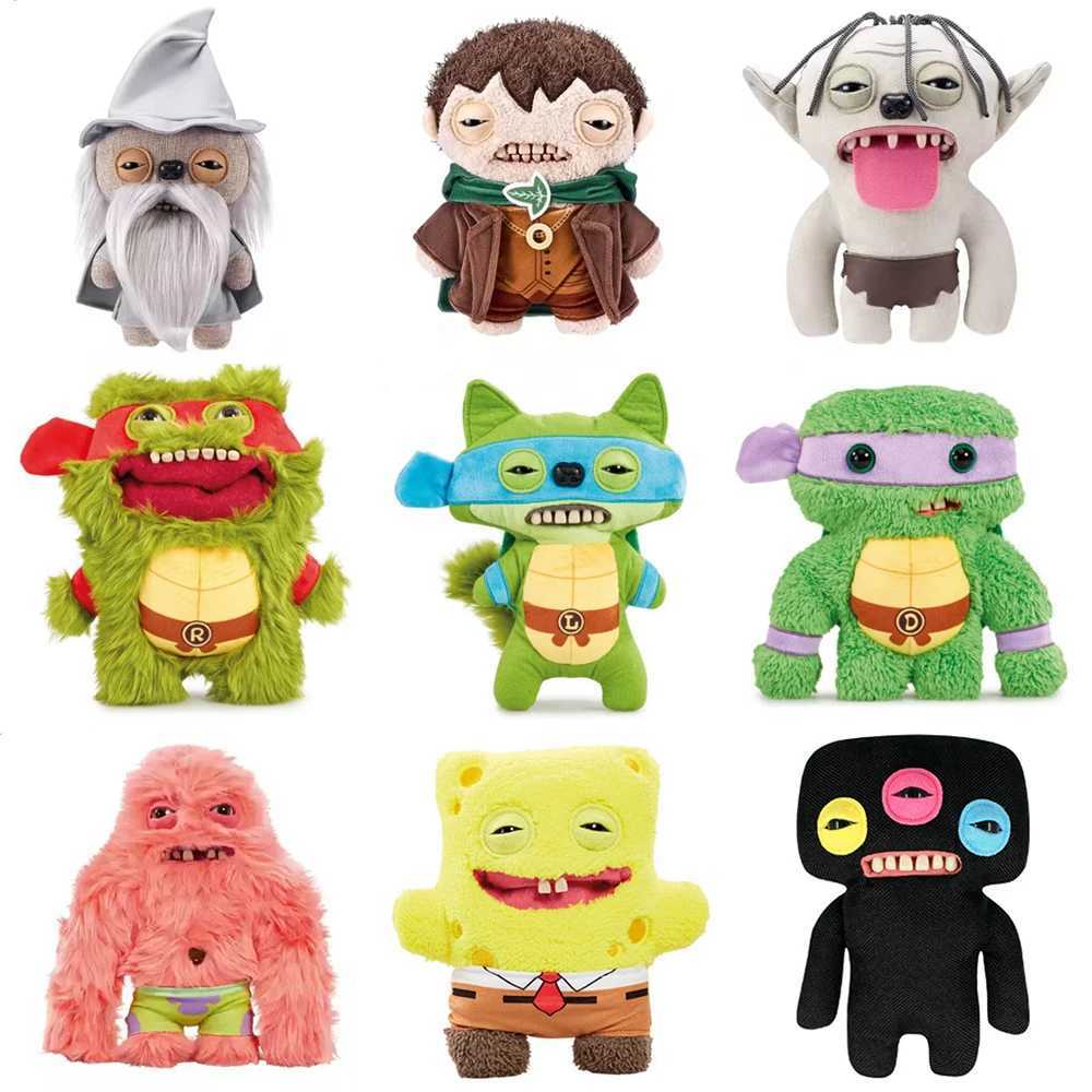 Fuggler Monster Original Plush Toys Gollum Gandalf Leonardo Joker Funny Ugly Toothed Monster Stuffed Doll Room Decoration Gift Z250619
