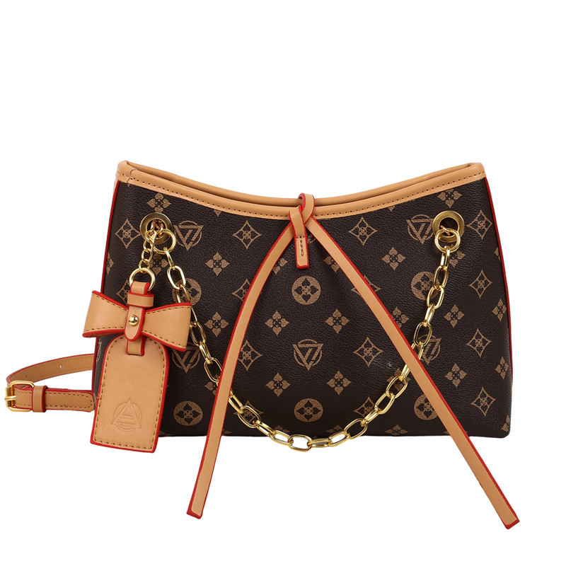 Designer Bag Luxury Bag Hot Free Shipping Designer Shoulder For Woman Outdoor Casual Shoulder Bag Flap Patchwork Vintage Cross White Brown