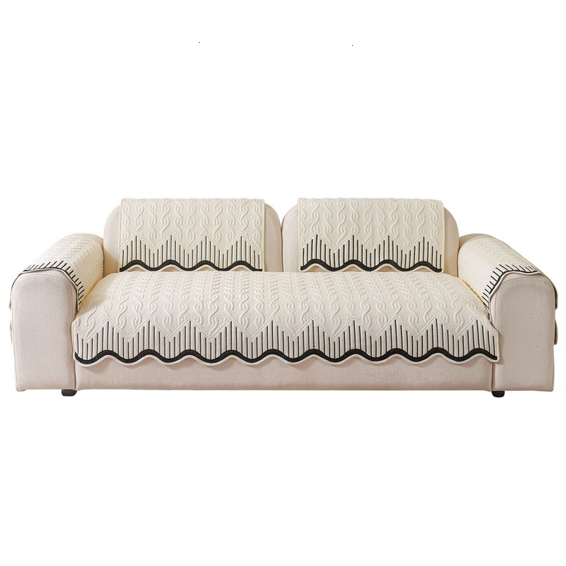 Alien Cotton All-Season Non-Slip Seat Cushion Light Luxury High-End Feel Living Room One-Piece Sofa Cover