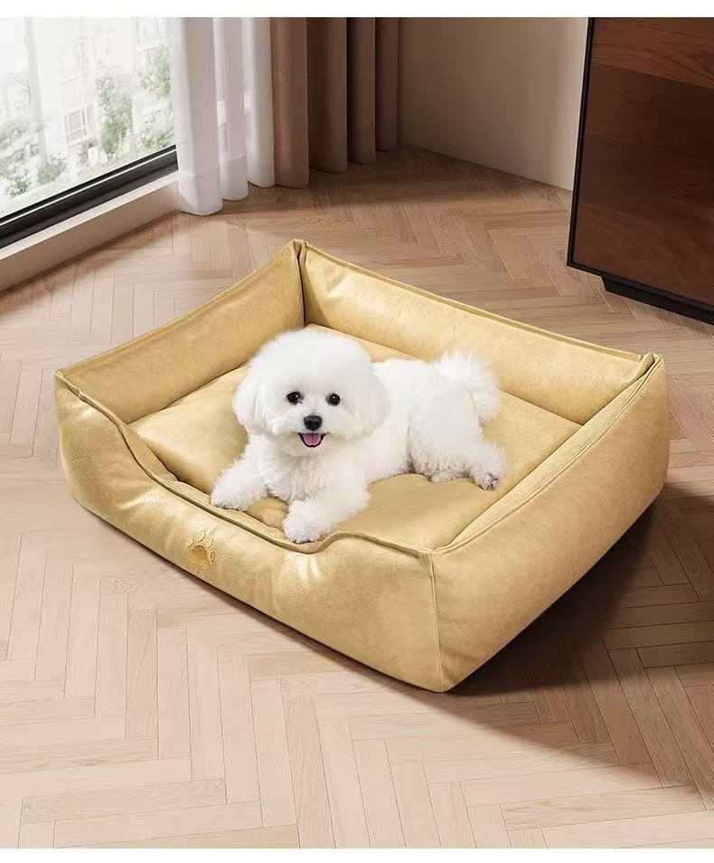 Small dog bed, dog sofa, all-season, detachable and washable, Bichon Frise can't be torn, cat waterproof, summer pet bed