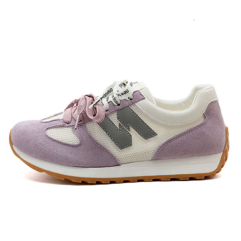 Women's mesh spring and summer new color blocked breathable sports training shoes, casual and comfortable women's shoes 0a3b34