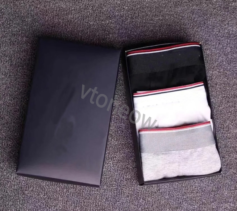 Men's Underwear 25ss Men underwear Designer Boxers Brands T Underpants Sexy Classic Casual Shorts soft Breathable Cotton Basketball men's 3pcs With Box L-XXXL