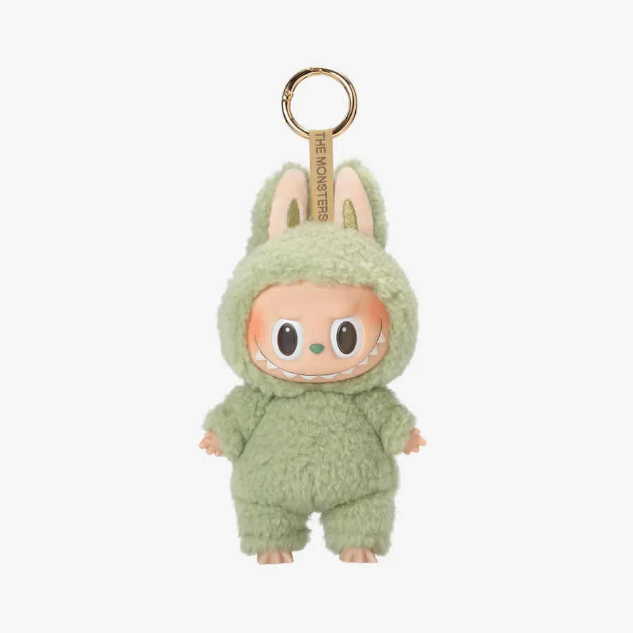Labubu Anime Figure Plush Dolls Sweetheart Vinyl Pendant Doll Kawaii Backpack Pendant Decoration Plush Doll Kids Gift for Xmas