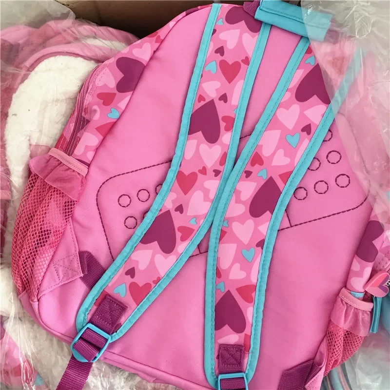 Cute Lambie Lamb Plush Bag Anime Backpack Children School Bags for Girls Kids Schoolbag Kawaii Primary School Backpacks 250618