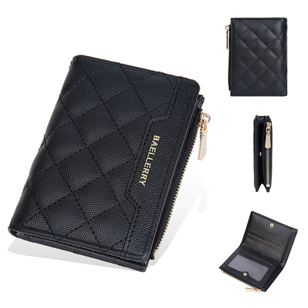 New Women's Luxury Wallet 2025 Short Wallet Multi Card Slot Zipper Designer Wallet Coin Wallet Fashion Women's Wallet