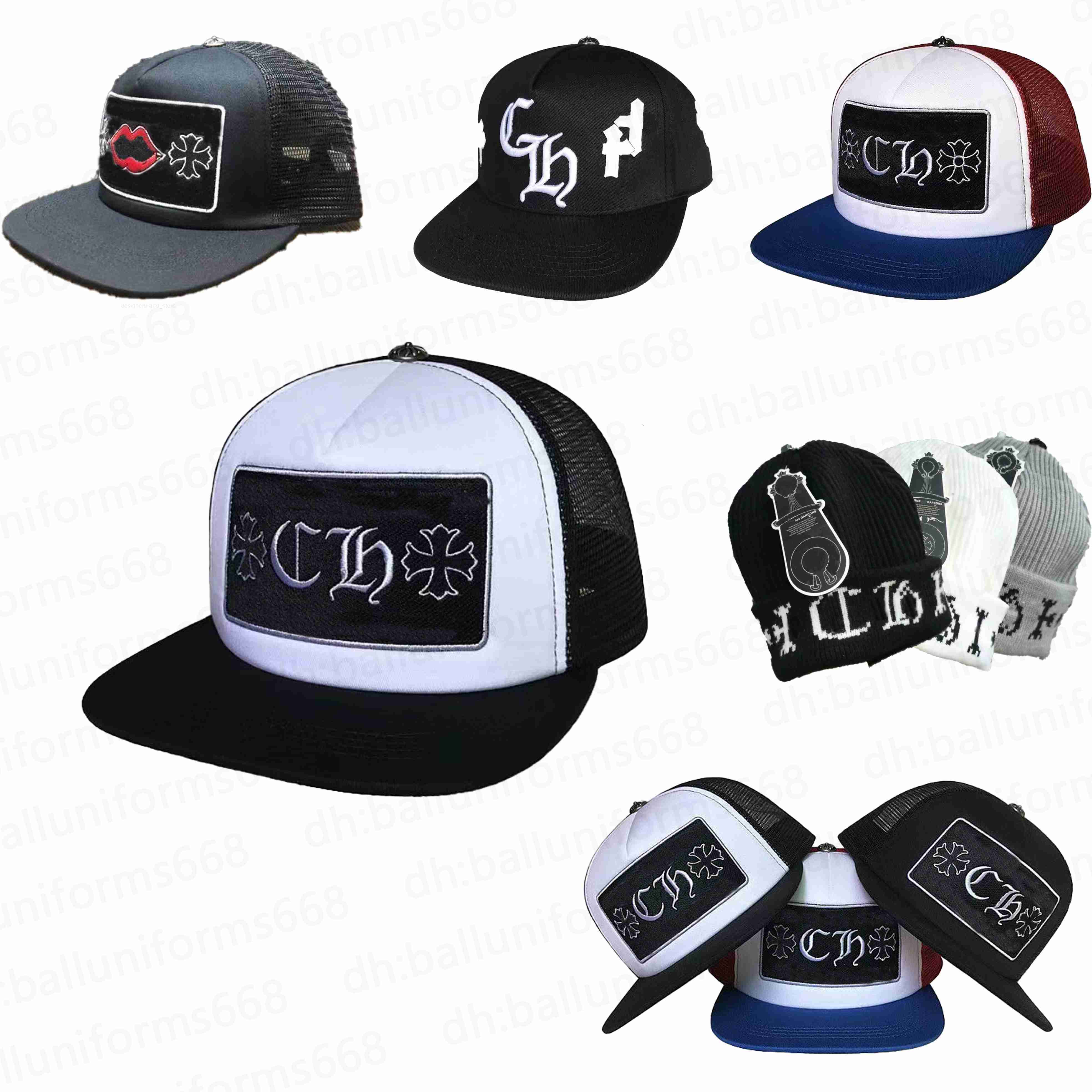 designer hat beanie bonnet baseball cap casquette luxe designer hat fitted hats for chrome hearts men trucker hat chapeau mens hat XLSD s2