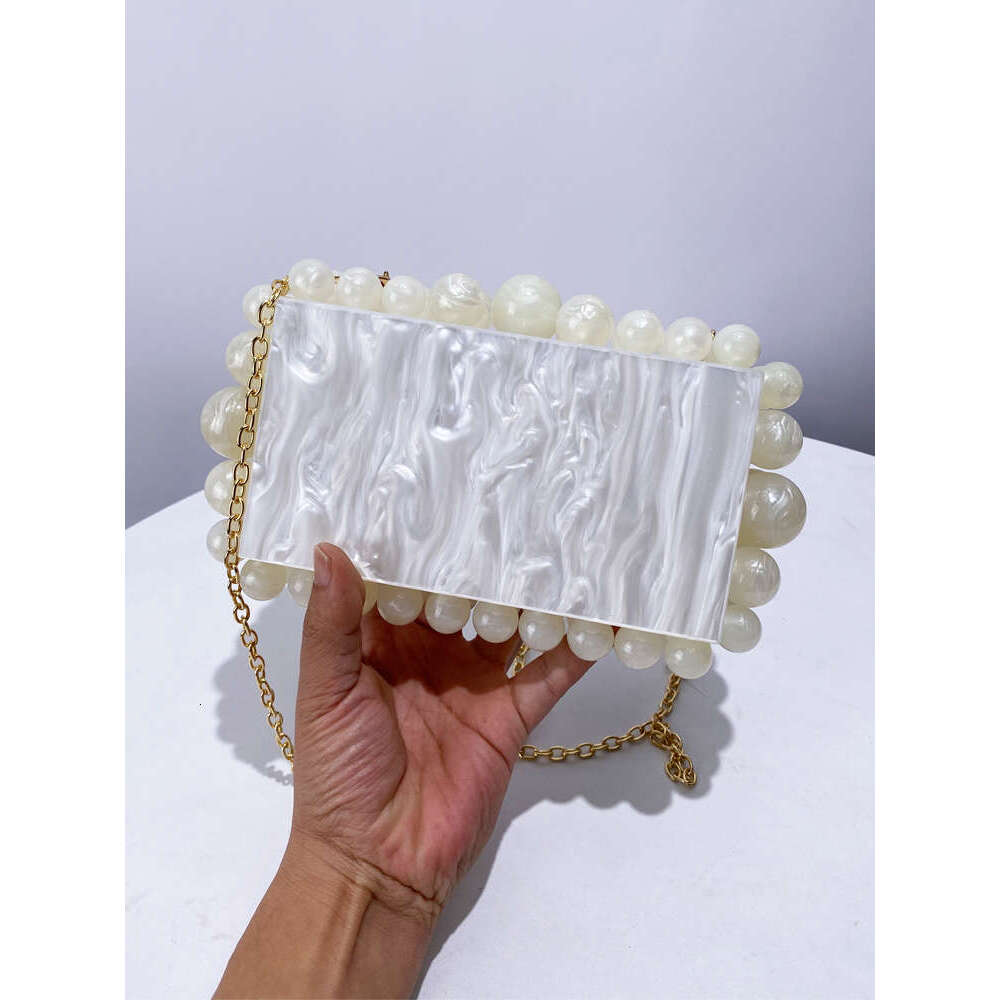 Acrylic Box Evening New Fashion Women s Banquet Chain High end Single Shoulder Crossbody Bag