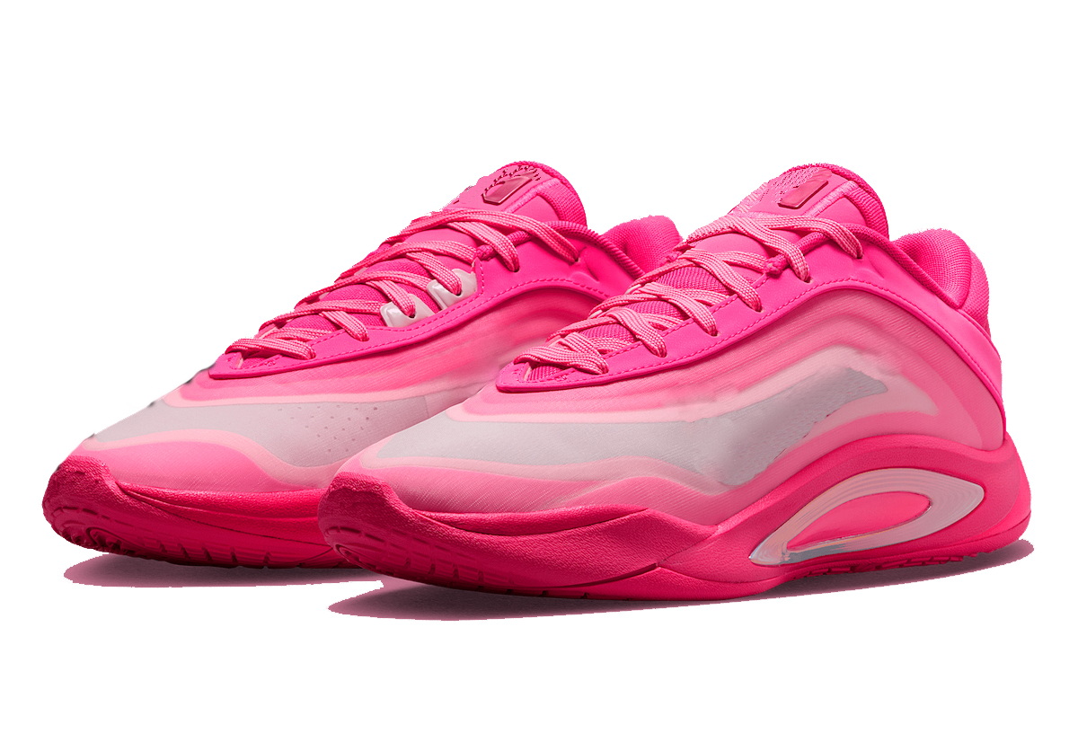 Grade school AOne Pink Aura Basketball Shoes for sale kids men women Aja Wilson Hyper Laser Pink Sport Shoe Trainner Sneakers top quality US5-US12