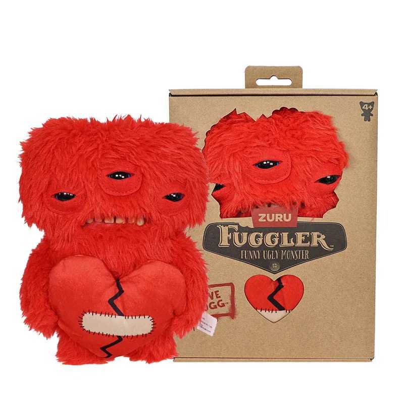 Fuggler Soft Plush Doll Love Series Teeth Monster Ugly Cute Toys 22cm Figures Funny Valentines Day Birthday Trend Gifts Z250619