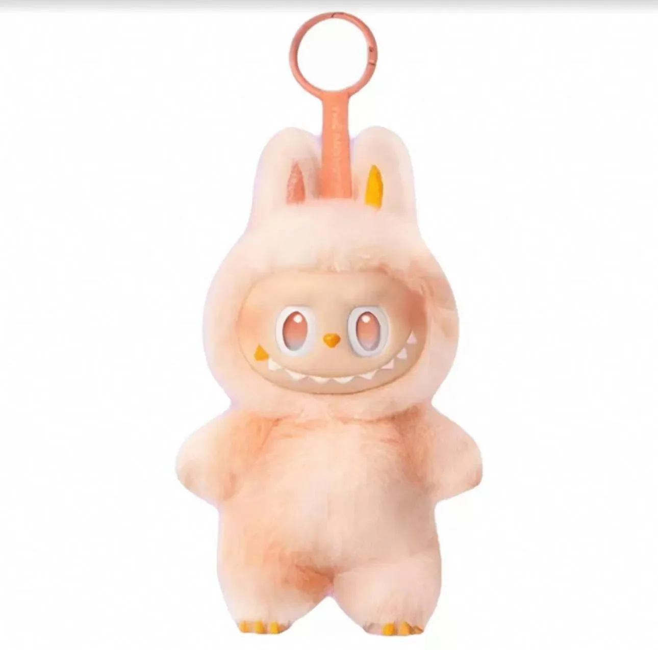 2025 New Cherry Labubu Doll Keychain Wallet Purse Chain Keyring Labubu Designer Bag Charms La Bubu Key Holder Designer