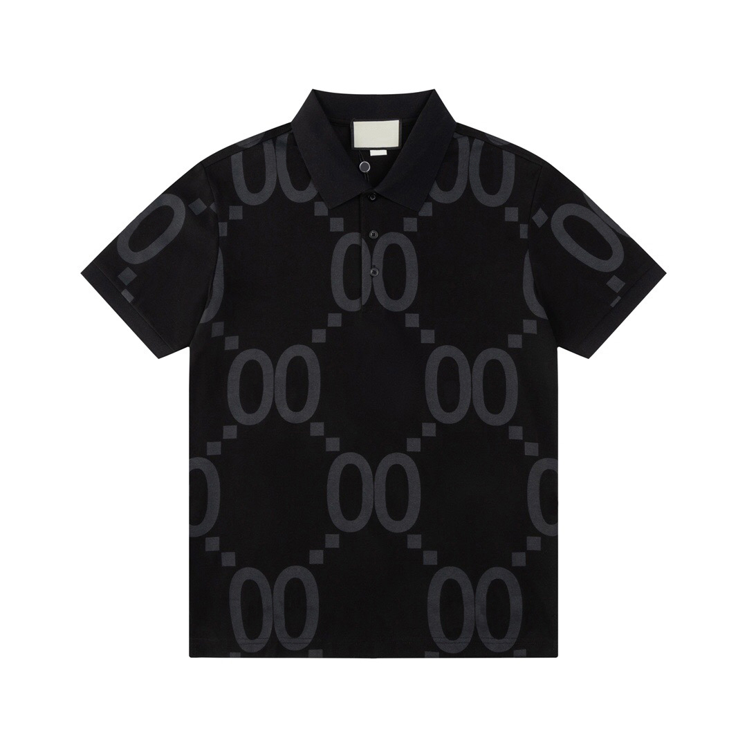 High Quality Summer Luxurys Designer Polo Shirts Men Casual Piquet Polos Fashion Snake Bee Embroidery Cotton Jersey Polo Man Black Blue Green Red Brown Tshirts