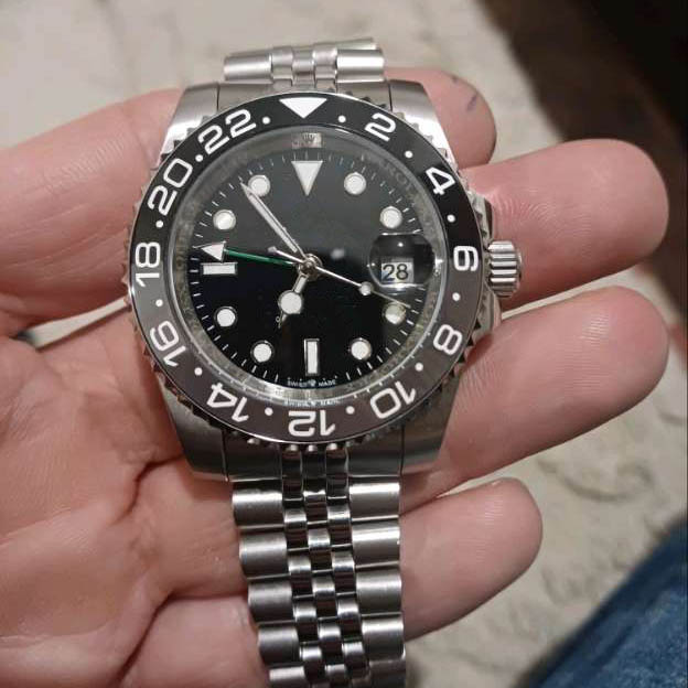 watch designer watch stainless steel mechanical men watch 40mm with box