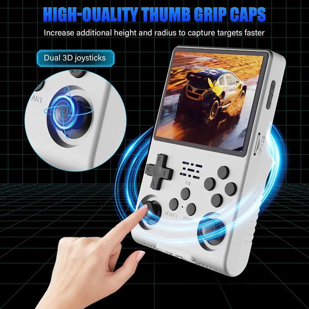 0S Pro Handheld Retro Gaming Console 3.5-Inch Sn Open Source Pocket Game Player Built-in 15000+Games w/ 256GB TF CardXJ250619