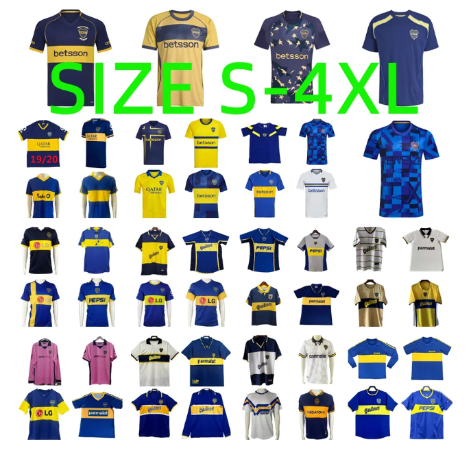 2025 2026 Boca Juniors soccer Jerseys camisa de futebol 24 25 26 MARADONA CAVANI JANSON ROMERO GIMENEZ MARCOS ROJO football shirt KIDS Long sleeved player version