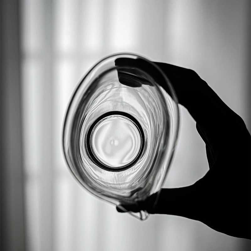 High Transparency Glass Chahai Fair Cup Chinese Zen Teacup Tea Dispenser Tea Sea Large CapacityC250619