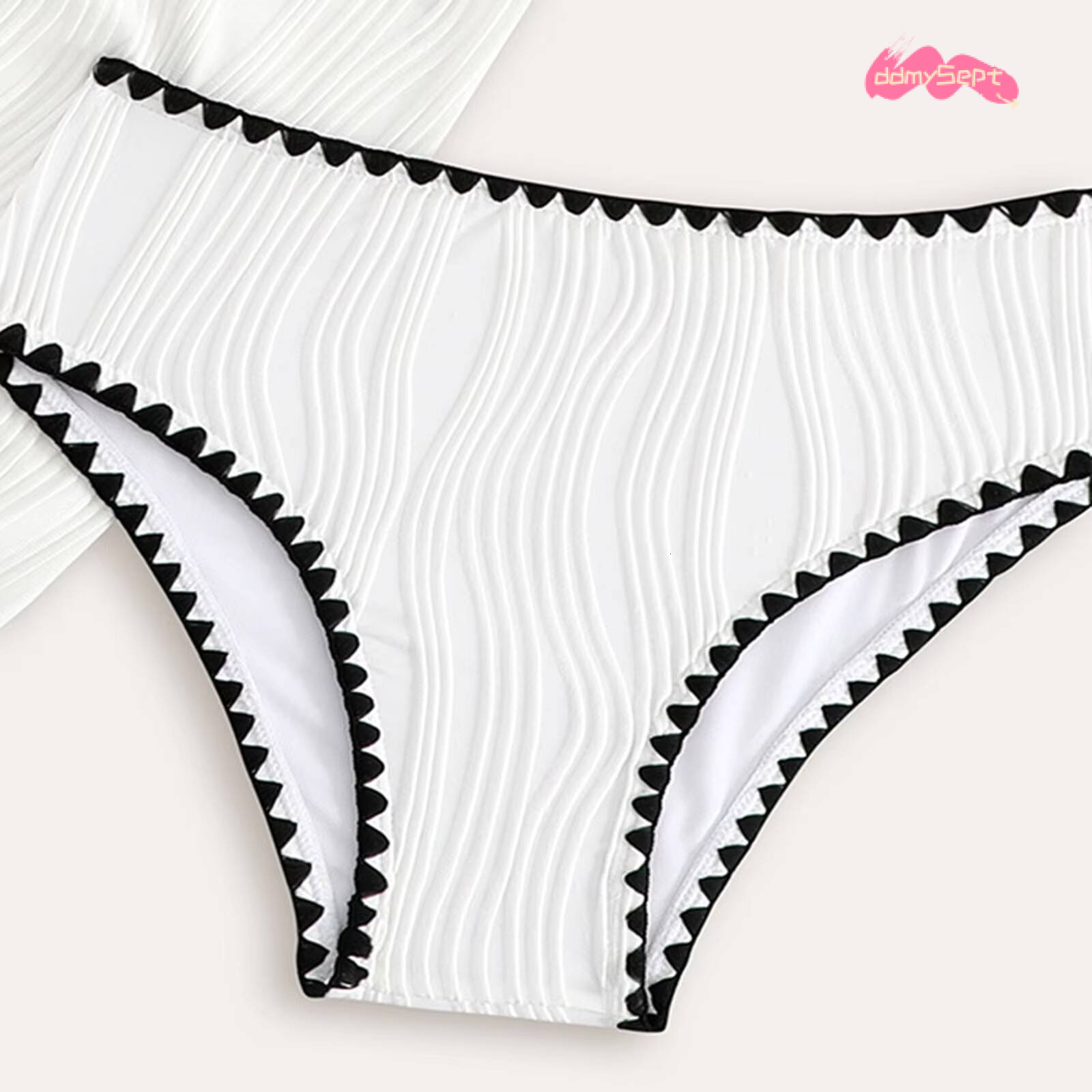 Teen Swimsuits Fashion Striped Cutout Tween 3 Piece Swimwear Kids Beach Bathing Suits Bikini Set Girls Swimsuit ddmysept