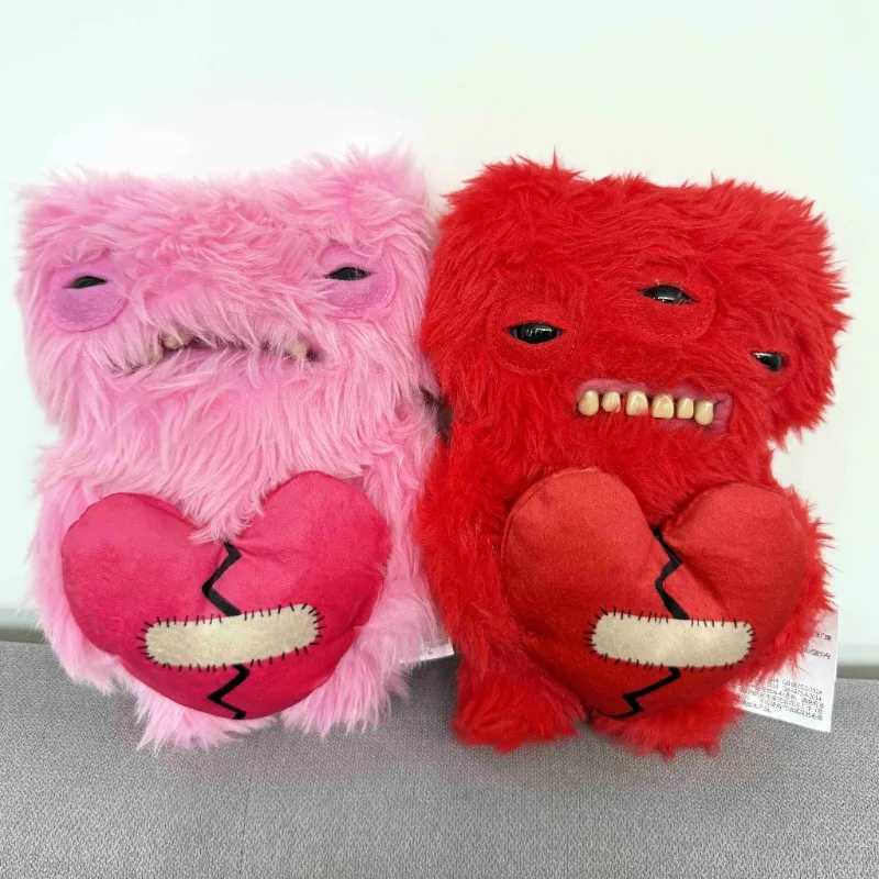 Fuggler Soft Plush Doll Love Series Teeth Monster Ugly Cute Toys 22cm Figures Funny Valentines Day Birthday Trend Gifts Z250619