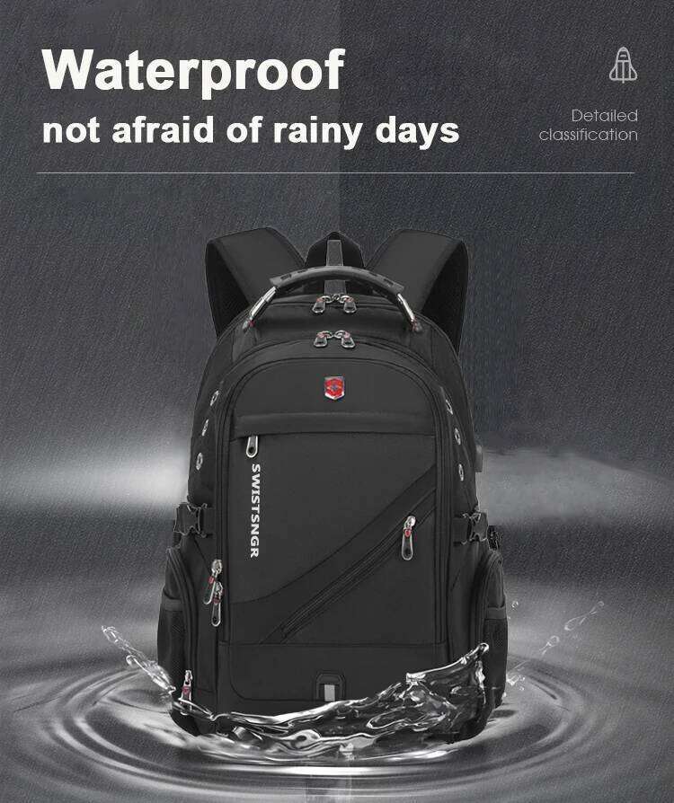 Women's Bags Designer Waterproof 17/20 Inch Laptop Men Airplane Travel Backpack Women Oxford Rucksack Male School Bag Modern Mochila