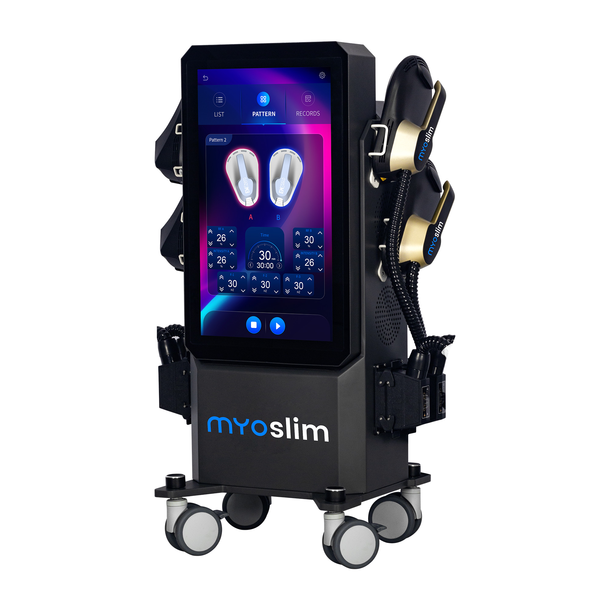 Professional EMS Body Slimming RF Fat Loss Build Muscle Machine ABS Muscle Stimulator Myoslim Ultra Pro Muscle Toning