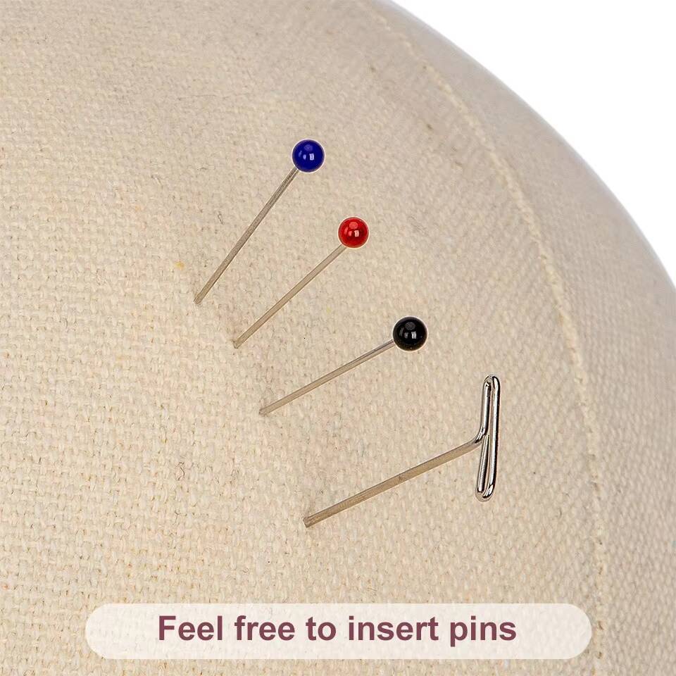 Canvas 21 22 23Inch Head Stand For Styling And Hair Display Wig Making Mannequin