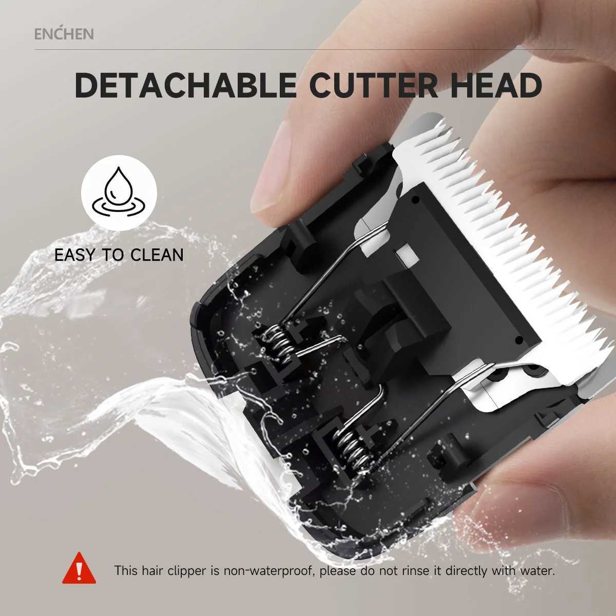 ENCHEN Hair Trimmers Adjustable Hair Trimmers Rechargeable Clippers Professional Hair Cutting Machine Body Trimmer for Men Boost R250926