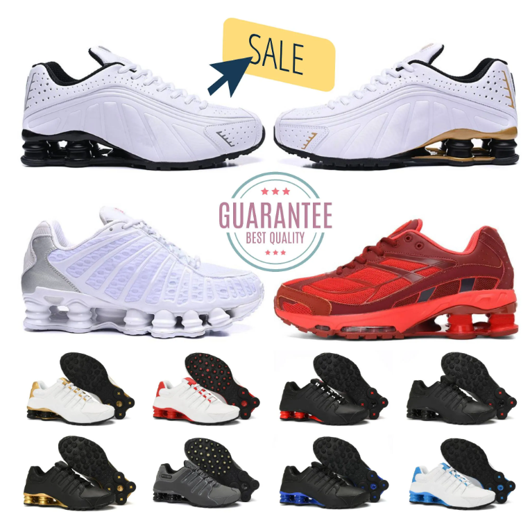 Designer Ride 2 running shoes Shoxshoes Mens DELIVER 809 AVENIVE OZ NZ EU 802 R4 301 Triple Black Matte white red pink green Metallic Sier Racer Blue outdoor