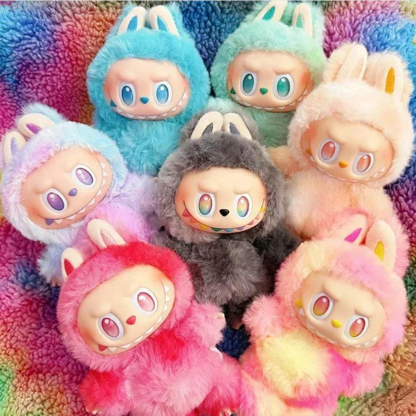 Labubu V3 V2 V1 Blind Box Big Into Energy The Monsters Pendant Action Figure Genuine version Labubu Doll Anime Figurine