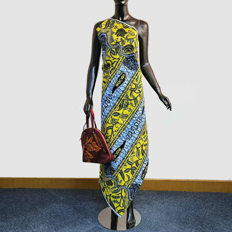 Elegant Veritable Hollandais Wax Printed Textiles | Ideal for Handmade Garments and DIY for Crafting Clothes & Accessories