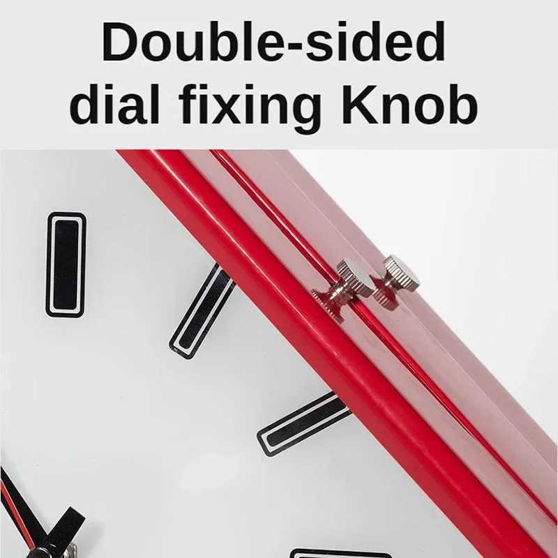 Two-sided Wall Clocks Triangle Modern Clock Mechanism Silent Design Clock Watch Minimalism Clocks for Living Room Decoration Y250619
