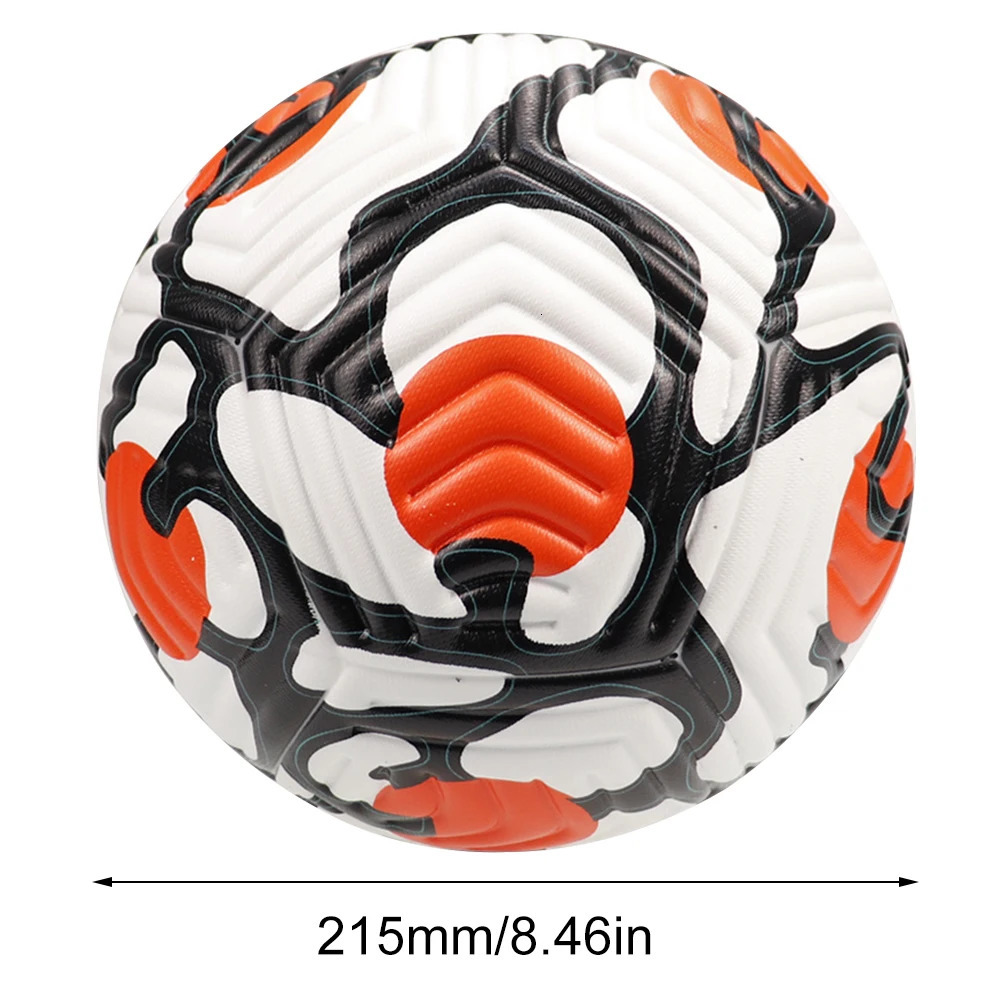 All-Weather Football Ball Stylish Football Match Ball Adults Youth Soccer Ball for Training Matches Suitable for All Grounds 250619