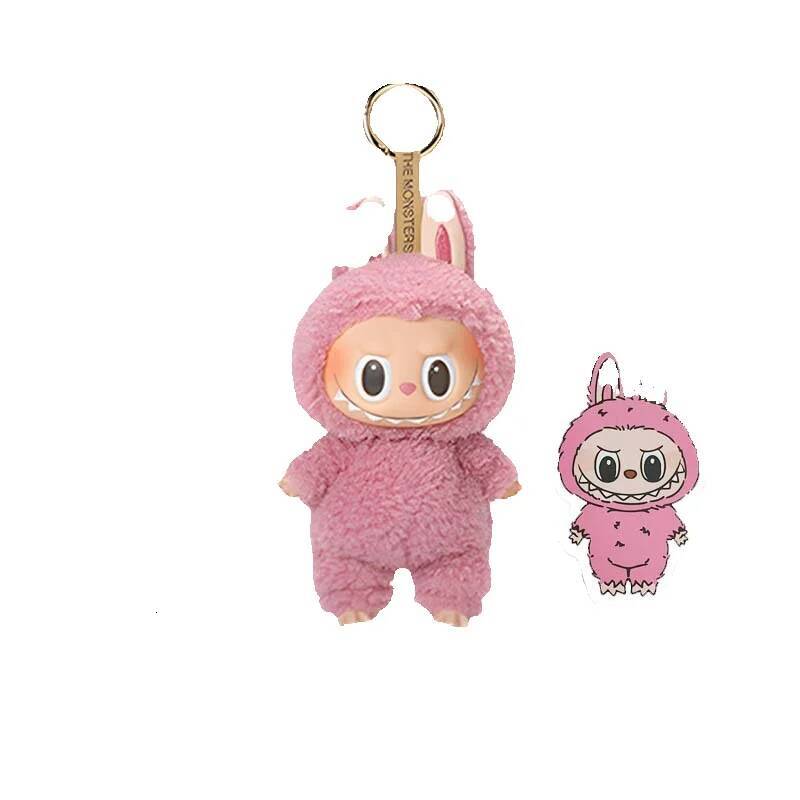 Free Delivery Of 2025 Designer's New Product Labubu Gift Labubu Vinyl Doll Plush Toy Keychain Blind Box Toy Genuine Backpack Pendant