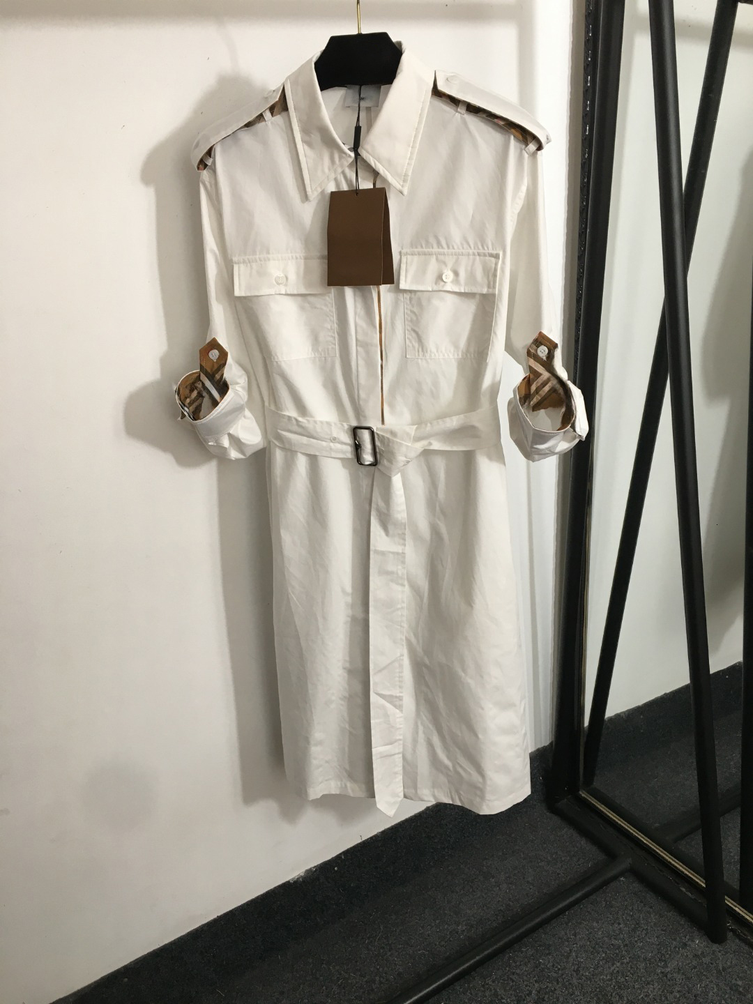 Dress Women Designer Brand Women Womer Dress Dress Fashion Grid Grid Dresses La…
