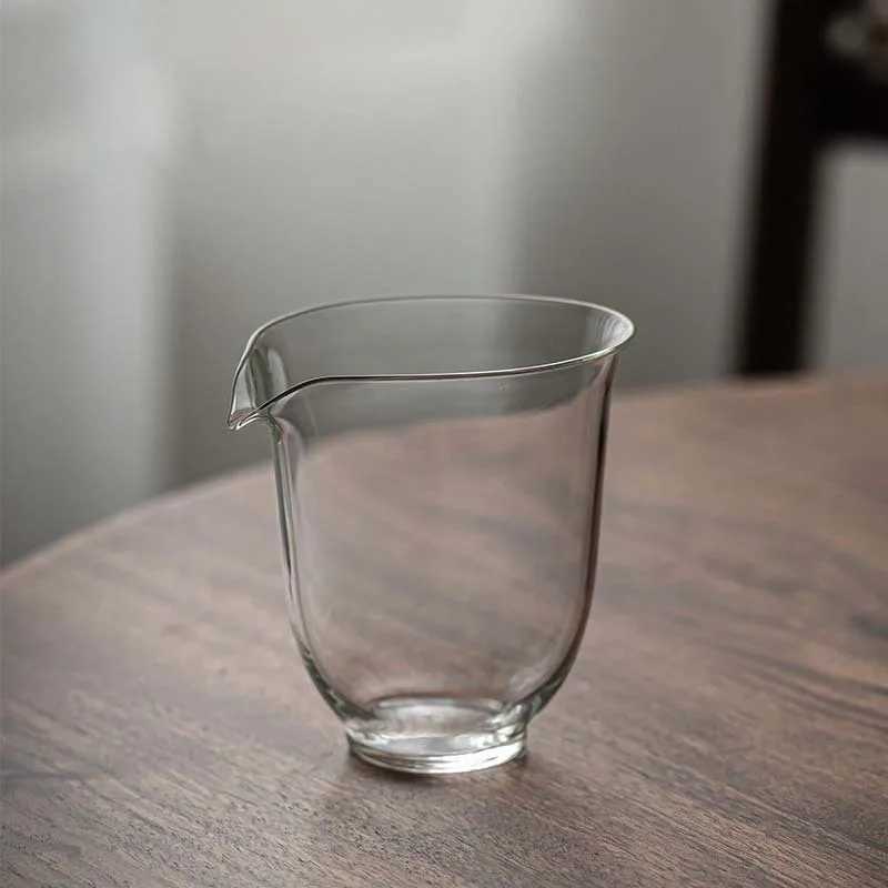 High Transparency Glass Chahai Fair Cup Chinese Zen Teacup Tea Dispenser Tea Sea Large CapacityC250619