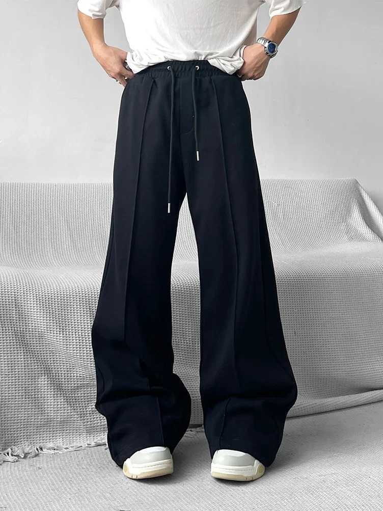 Y2k Vintage Wide leg Casual Pants Men Sport Sweatpants Straight Long Trousers Loose Oversize Korean Fashion Clothes 2024 NewXJ250904