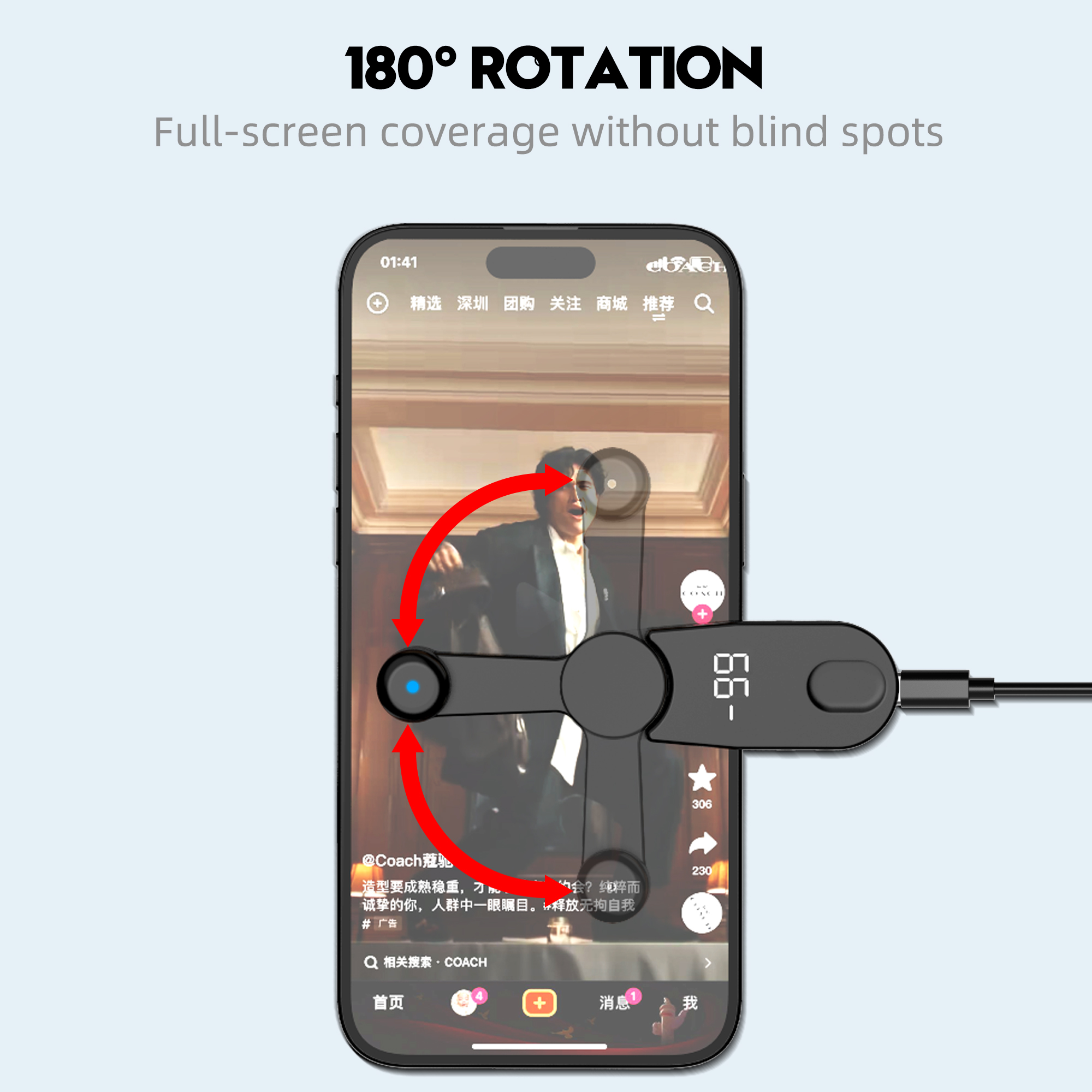 Automatic Phone Screen Tapping Device - Remote Control Clicker with Simulation Technology