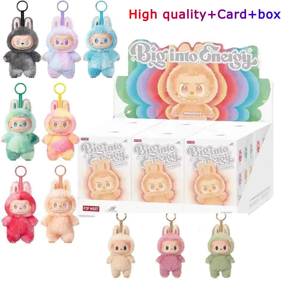 24pc wholesale Original Quty LaBuBu Doll Version 3 with QR Code - Monsters Energy Blind Box Collection for Collectors L250705B3GQ