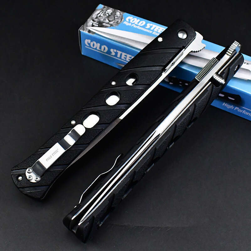 Cold Steel 26 Survival Self-Defense High Hardness Outdoor Folding Portable Camping Pocket Knife Sharp