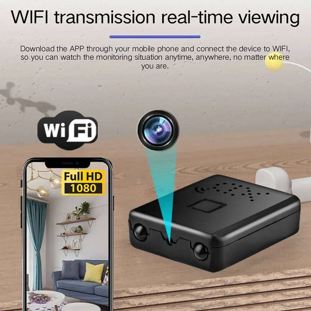 4K Full 1080P Mini Ip Cam XD WiFi Night Vision Camera IR-CUT Motion Detection Security Camcorder HD Video Recorder