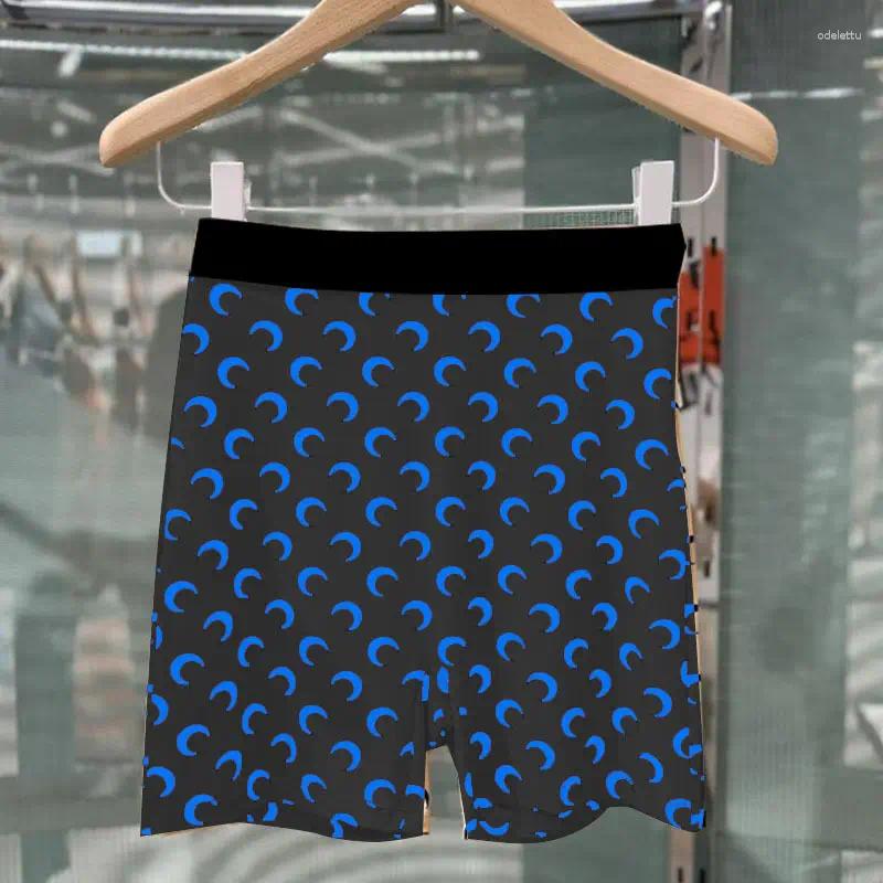 Women's Shorts Internet Celebrities Star With The Same Moon Crescent Niche Women Black Sports XJ260206