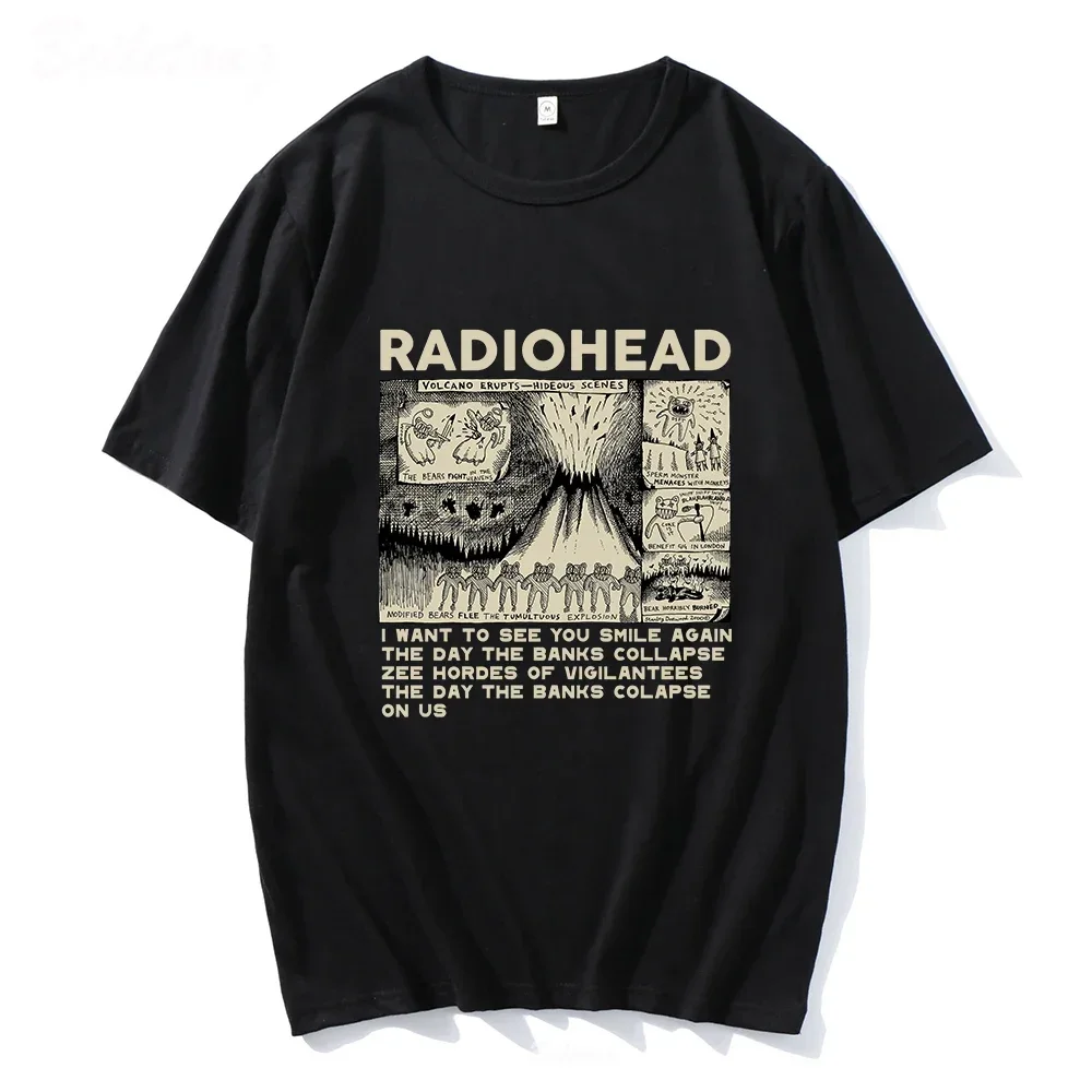 Vintage Hip-Hop & Rock 'I Will See You' Print Tee for Men and Women